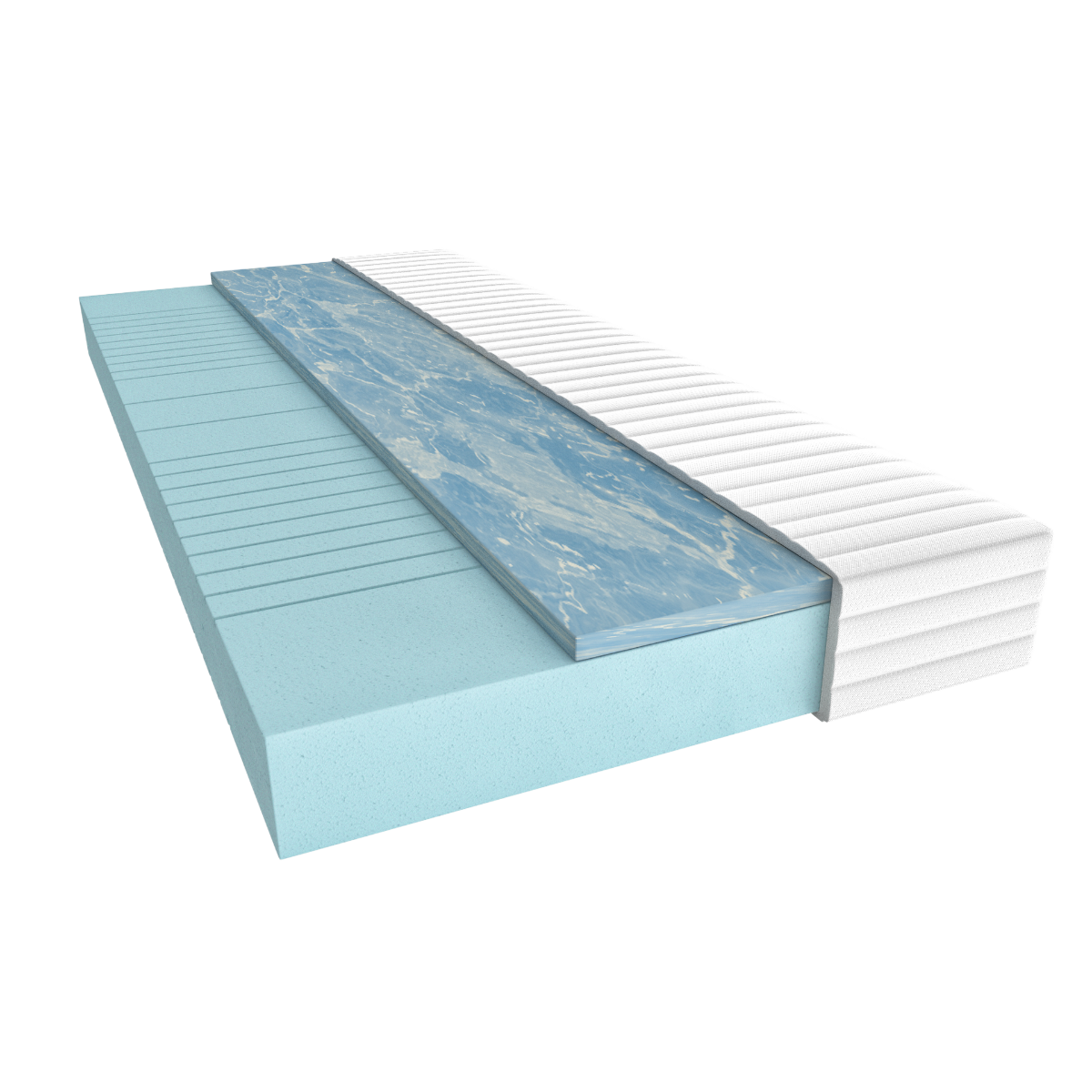 Boxspring Xpert - 7-zone Koudschuim Gel Matras Comfort