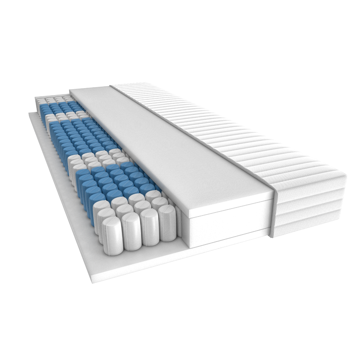 Boxspring Xpert - 7-zone Pocketvering Matras Pleasure